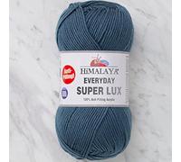 Himalaya Everyday Super Lux 100% Antipilling Acrylic Worsted-Aran Yarn 1 Skein 100 g 250 m, Yarn Weight 4- Medium, Color 21