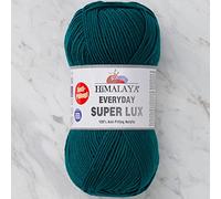 Himalaya Everyday Super Lux 100% Antipilling Acrylic Worsted-Aran Yarn 1 Skein 100 g 250 m, Yarn Weight 4- Medium, Color 19