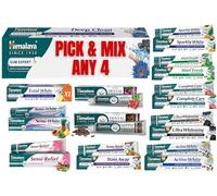 Himalaya Herbal Toothpaste - Pick & Mix Any | Natural Oral Care | Complete Dental Protection | Assorted Variants (Pack of 4)