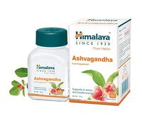 Himalaya Herbals Pure Herbs Ashvagandha Herbal Food Supplement | Helps Maintain a Healthy Balance and Healthy Sleep | Supports in Stress, for Daily Dose of Energy - 60 Vegetarian Capsules