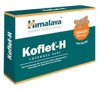 Himalaya - Koflet-H | Lozenges to Soothe The Throat with Honey and Natural extracts - 12 lozenges - Ginger Flavor