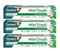 Himalaya Mint Fresh Herbal Toothpaste Gum Expert Range for Healthy, Protected Gums and Fresh Breath -75ml(Pack of 3)