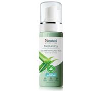 Himalaya Moisturizing Aloe Vera Foaming Face Wash for Dry & Dull Skin, With Natural Hyaluronic Acid & Organic Aloe Vera, Gentle & Hydrating Cleanser, 98% Natural Origin, Dermatologically Tested, 150ml