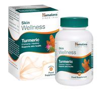 Himalaya Skin Wellness Turmeric Tablets x 60 (30 Day Supply) - Natural Turmeric Supplement for Glowing Skin Health - Vegan, Plant-Based - Ayurvedic Herbal Formula by Himalaya Wellness