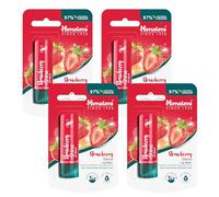 Himalaya Strawberry Shine Lip Balm with Strawberry Seed Oil- 4.5g (Pack of 4)