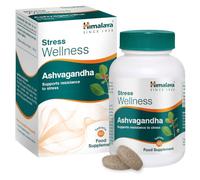 Himalaya Stress Wellness Ashwagandha Root Extract 60 Tablets (30 Day Supply), optimal strength 500mg - Adaptogen Food Supplement for Stress, Energy & Relaxation - Vegan, Plant-Based, Ayurvedic, Herbal