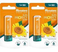 Himalaya Sun Protect Lip balm with SPF 50 and Protection Against UVA Rays, Protects Your Lips from Sun Damage, 4,5g (Pack of 2)