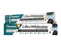 Himalaya Ultra Whitening Herbal Toothpaste 75ml | Whitens Teeth by 3 Shades in 2 Weeks | Coconut Charcoal & Black Seed Oil | Fluoride-Free, Enamel Safe, Vegan | Natural Ingredients & Eco-Friendly