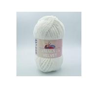 Himalaya Velvet Chenille Yarn 1 Skein 100 g, 120m Luxurious Chenille Soft Velvet Wool for Accessory, Clothing, Blankets, Amigurumi, 90063