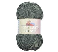 Himalaya Velvet Chenille Yarn 1 Skein 100 g, 120m Luxurious Chenille Soft Velvet Wool for Accessory, Clothing, Blankets, Amigurumi, 90020