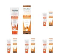 Himalaya Whitening Antiplaque Toothpaste with Turmeric + Coconut Oil for Brighter Teeth, 4 oz, (4 oz) (Pack of 5)