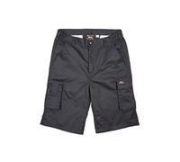 Himalayan Basics Multi Pocket Heavy Duty Work Shorts Cargo Combat Bermuda Shorts (32", Black)