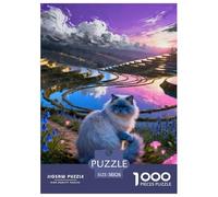 Himalayan Cat 1000-Piece Jigsaw Puzzle for Adult Challenging Puzzles Fun, Challenging & Brainteasing Games Gifts for Men And Women Decoration Puzzle 38x26cm/1000pcs