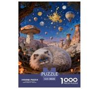 Himalayan Cat 1000-Piece Jigsaw Puzzle for Adult Educational Games Fun, Challenging & Brainteasing Games Gifts for Men And Women Decoration Puzzle 38x26cm/1000pcs