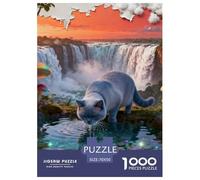 Himalayan Cat 1000-Piece Jigsaw Puzzle For Adults Challenging Puzzles Fun, Challenging & Brainteasing Games Gifts for Men And Women Home Decoration Puzzle 70x50cm/1000pcs