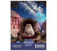 Himalayan Cat 1000-Piece Jigsaw Puzzle for Adults Challenging Puzzles Fun, Challenging & Brainteasing Games for Adults And Kids Age 12 Years Up Home Decoration Puzzle 70x50cm/1000pcs