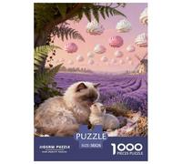 Himalayan Cat 1000 Piece Puzzles for Adults Challenging Puzzle Games Fun, Challenging & Brainteasing Games Gifts for Men And Women Home Decoration Puzzle 38x26cm/1000pcs