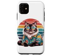 Himalayan Cat Sunglasses Hawaiian Beach Summer Case for iPhone 11
