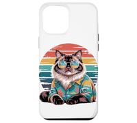 Himalayan Cat Sunglasses Hawaiian Beach Summer Case for iPhone 12 Pro Max