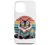 Himalayan Cat Sunglasses Hawaiian Beach Summer Case for iPhone 13 Pro Max