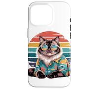 Himalayan Cat Sunglasses Hawaiian Beach Summer Case for iPhone 16 Pro