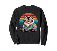 Himalayan Cat Sunglasses Hawaiian Beach Summer Sweatshirt