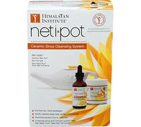 Himalayan Chandra Neti Pot Complete Sinus Cleansing System Starter Kit