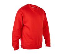 Himalayan Cotton Mens Jumpers Comfortable and Lightweight Crew Neck Sweaters Casual Long Sleeve Sweatshirts for Men UK, Red, 5XL