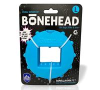 Himalayan Dog Chew Himalayan Pet Supply Bonehead Holder, Large, Pack of 1 - Interactive Dog Treat Dispenser Toy for Extended Chewing, Secures Chews with Screw-In Fastener, Grip Accessory