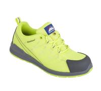 Himalayan 4332 Electro-ESD Mesh Safety Trainer Shoe with Metal Free Toecap and Midsole, S1P, SRC, 5 Size, Yellow