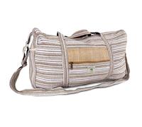 Himalayan Hemp Duffle Bag - Large Boho Style Travel Bag Made from Sustainable Hemp & Cotton - Perfect for Travel, Vanlife, Festival & Everyday Use