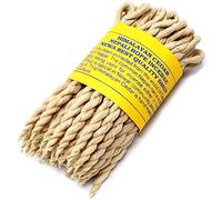 Himalayan Herbal Incense Rope, Traditional Handmade Temple Rope Incense, Natural Aromatic (Cedar Rope Incense)