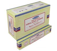 (HIMALAYAN JASMINE) Nag Champa Sayta Himalayan Jasmine Incense Sticks - Set of 12