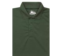 Himalayan Men's Short Sleeve Polo Shirts Summer Golf Polo Shirt with Matching Button Knitted Collar