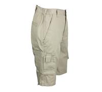 Himalayan Mens Shorts Comfortable & Durable Work Shorts for Men Multi Pocket Triple Stitched Seam YKK Zip, Sand, Waist 34