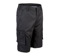 Himalayan Mens Shorts Comfortable & Durable Work Shorts for Men Multi Pocket Triple Stitched Seam YKK Zip, Black, Waist 44