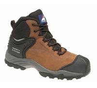 Himalayan Nubuck Fully Waterproof Boot Metal Free Cap/midsole Gravity 2 Sole (Brown) (Uk 8)
