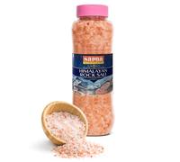 Himalayan Pink Rock Salt Coarse 1kg Pure Natural Unprocessed Crystals for Grinders Mills Brining Detox - Premium Food Grade Mineral Rich