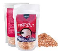 Himalayan Pink Salt - 1Kg/2.2lbs - 100% Natural with Essential Minerals - Pure Unrefined Organic Vital Nutrients Rose Gluten Free Vegan Kitchen Table Grinders SPA (Coarse)