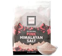 Himalayan Pink Salt, 5 Pound Bag, Fine Grain Himalayan Salt, All Natural, Kosher, Vegan, Gluten Free, Pure Gourmet Pink Salt, Hampton Distribution