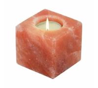 Himalayan Pink Salt candle holder (1, Square)