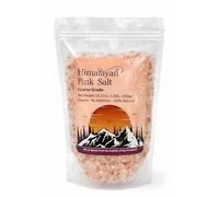 Himalayan Pink Salt (Coarse 1kg),100% Original Unrefined, 84+ Traced Minerals, Gourmet Seasoning, Enhances Flavours, Mined from the Foothills of The Himalayas