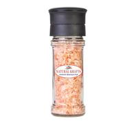 Himalayan Pink Salt Giant Spice Grinder refillable - 400g/14.1oz Easy to Use Pink Salt Food Grade- COARSE Fresh Himalayan Salt Contains Essential Minerals