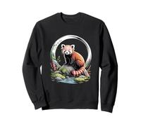 Himalayan Red Panda - Mountain Wildlife Nature Art Sweatshirt