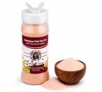Himalayan Rose Pink Salt (Fine Shaker 450g) | 84+ Trace Minerals | Ready to Use Table Salt Shaker for Cooking Fish Seafood Chicken & Everyday Seasoning | 100% Natural Unrefined