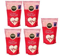 Himalayan Salt 800 gram Cleansing Bath Salt, Bath Salts Muscle soak (Pack of 5)
