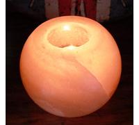 Himalayan Salt Candle Holder - Round