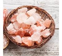 Himalayan Salt chunks Rock salt food grade bath spa multi purpose 1 Kg pack mix size stones from Punjab, Pakistan