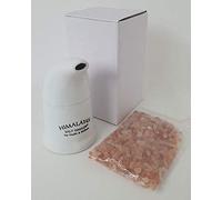 Himalayan Salt Inhaler + 50 Grams Pink Salt Pouch Included - Natural Pipe Inhalers Manual Inhalation