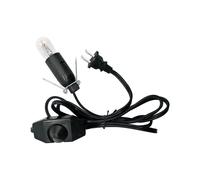 Himalayan Salt Lamp Cord and Bulb with Dimmer ,Original Replacement Cord for Salt Rock Lamps EU Plug
